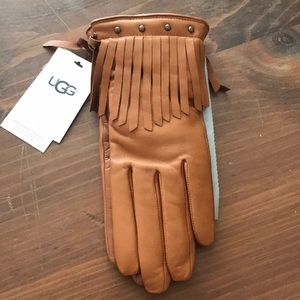Ugg Leather Gloves